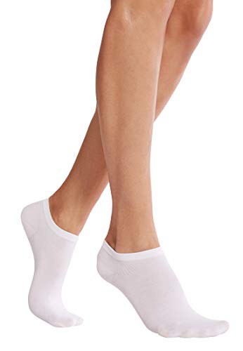 Wolford Women's Sneaker Cotton Socks, Multicolored (White 1001), Medium on Sale